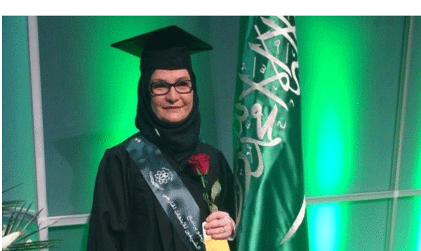 بعد از وفات سعودی خاتون کو ڈاکٹریٹ کی ڈگری جاری