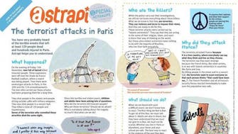 French use ‘Weeping Eiffel’ image to help kids understand attacks 