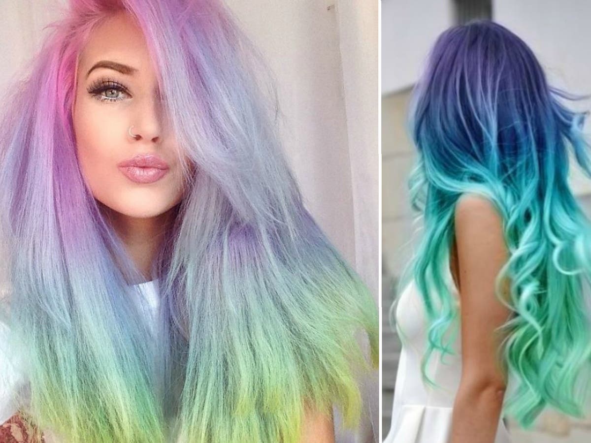 Blonde Mermaid Hair Inspiration on Tumblr - wide 10