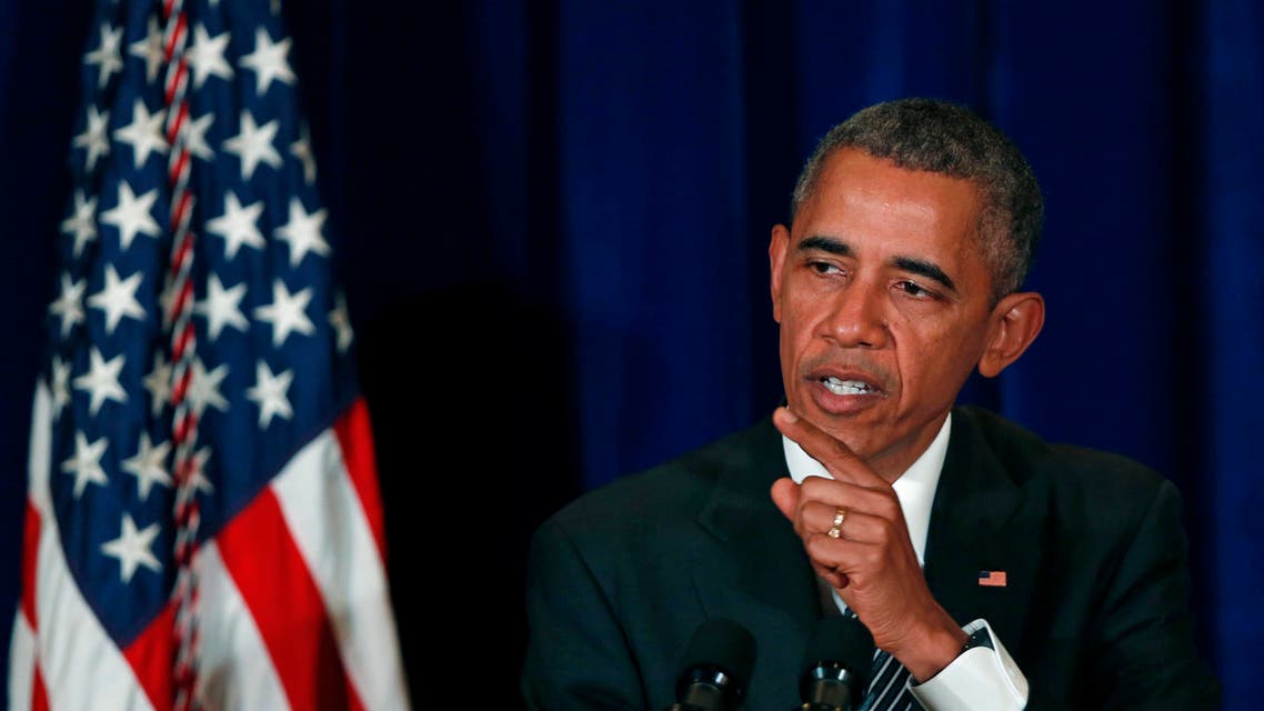 U.S. President Barack Obama speaks during a press conference in Kuala Lumpur, Malaysia, Sunday, Nov. 22, 2015. In Southeast Asia, Obama has taken a softer tone on human rights and corruption in a part of the world that rights groups claim is rife with abuses. (AP Photo/Lai Seng Sin)