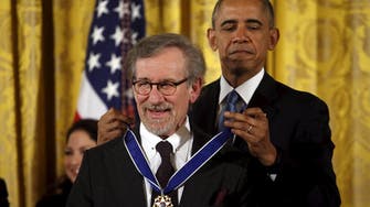Obama hails Steven Spielberg’s ‘boundless imagination’ 