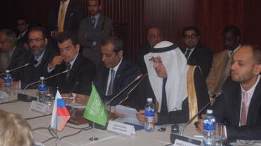 Abdullatif Al-Othman, governor of the Saudi Arabian General Investment Authority (SAGIA), at the Saudi-Russian Joint Committee meeting in Moscow, Thursday. SPA