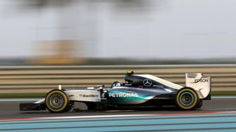 Rosberg fastest as Mercedes dominate in Abu Dhabi