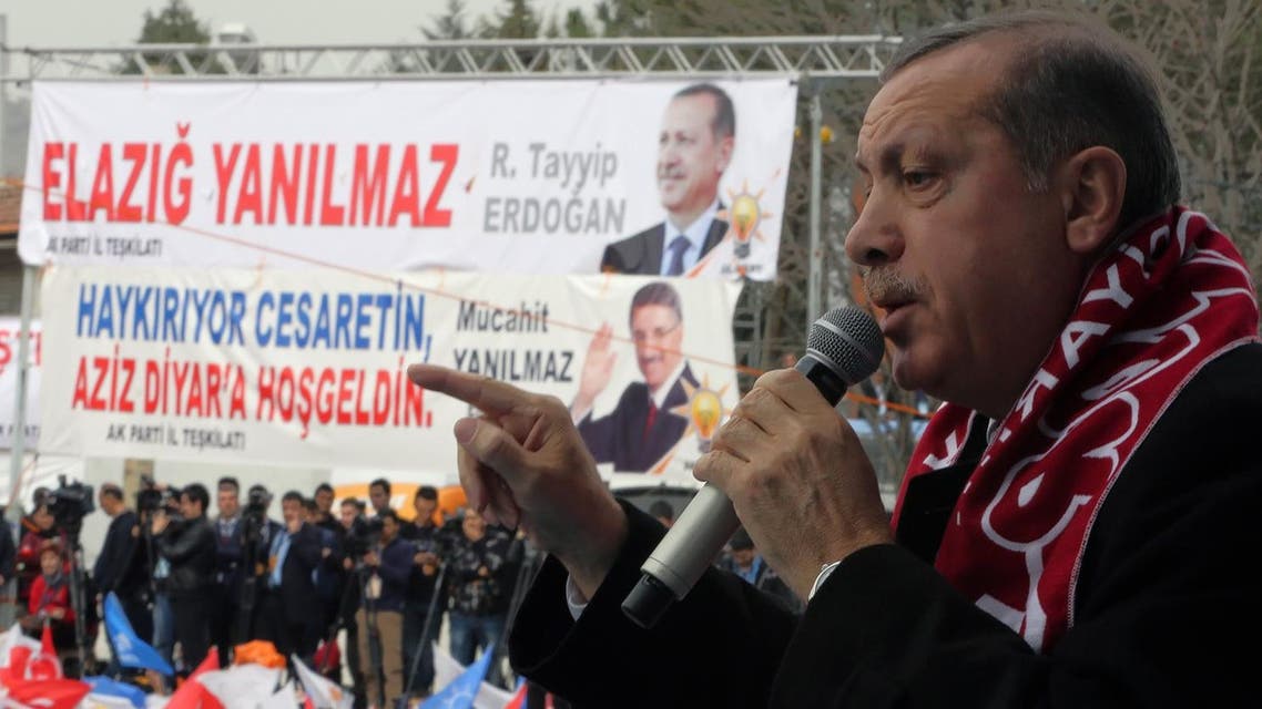 Erdogan has previously taken threatened drastic steps to censor the Internet, including shutting down Facebook and YouTube. (File photo: AP)