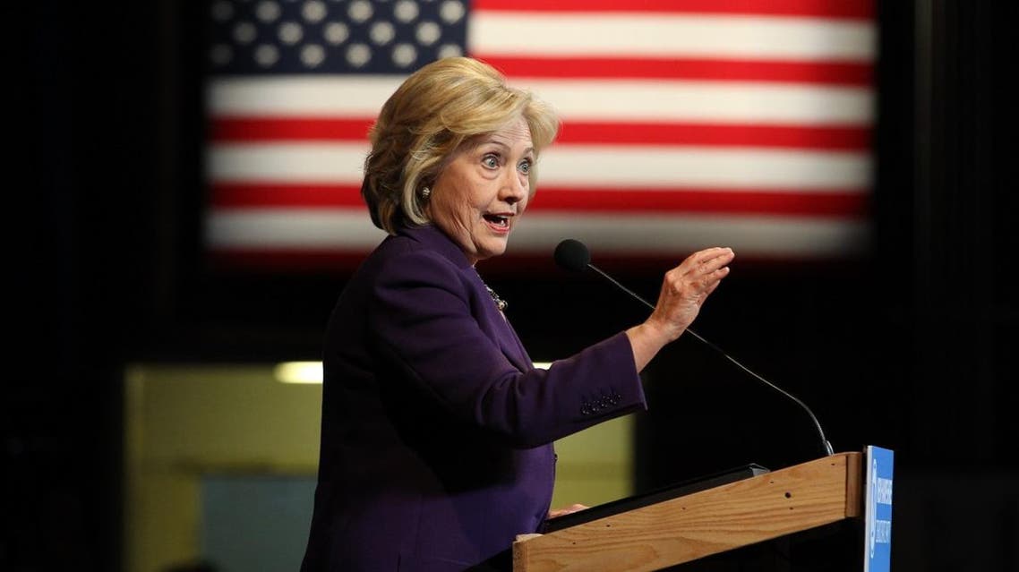 Democratic presidential candidates Hillary Clinton at the NHDP annual Jefferson Jackson dinner in Manchester, N.H. (AP)