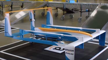 Amazon’s new video shows what unmanned drones for package delivery would look like. (via Amazon) 
