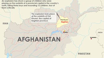 Explosion in north Afghanistan