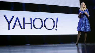 Yahoo CEO Marissa Mayer speaks during her keynote address at the annual Consumer Electronics Show (CES) in Las Vegas, Nevada in this file photo taken on January 7. (Reuters)