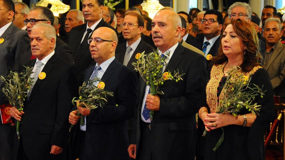 Tunisian leaders of the organizations that form the Tunisian National Dialogue Quartet that won the 2015 Nobel Peace Prize for steering the country away from civil war and toward democracy after its 2011 revolution. (File photo: AP)
