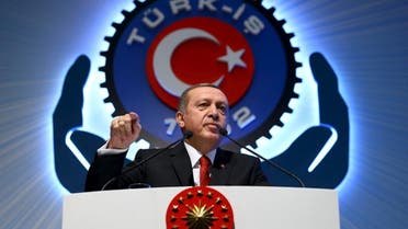 Turkey's President Tayyip Erdogan addresses the audience during a meeting in Ankara, Turkey, December 3, 2015 | Reuters