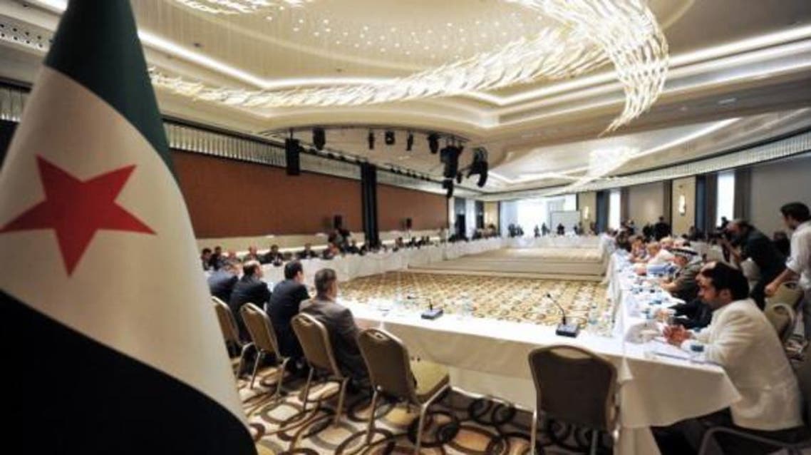 Representatives of Syria’s opposition groups and armed factions fighting Assad’s regime are holding talks for the first since 2011. (Al Arabiya)