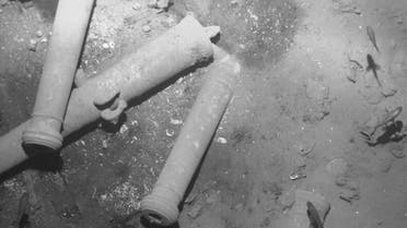 Artifacts found in the wreckage of Spanish galleon San Jose are seen in this undated handout photo provided by the Colombian Ministry of Culture on December 5, 2015 | Reuters