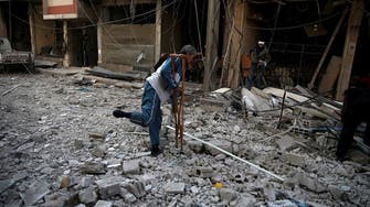 Dozens of civilians killed in Syrian rebel stronghold