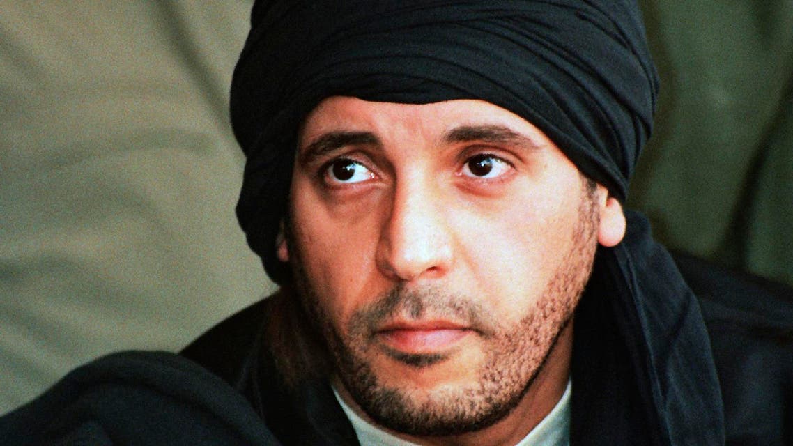 Hannibal Gadhafi, son of Libyan leader Moammar Gadhafi, watches a military exercise in Zlitan, 140 kilometers southeast of Tripoli, Libya. (File photo: AP)