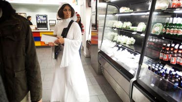 File photo of a woman dressed as Princess Leia from Star Wars waiting in line to buy food at ComicCon in New York. (Reuters)