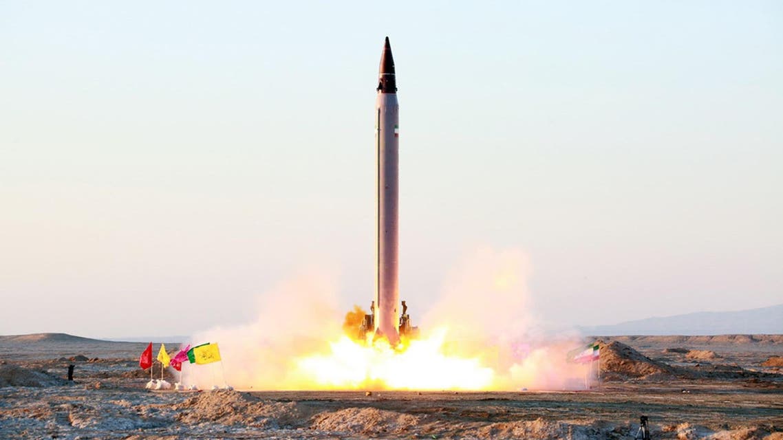 An Iranian Emad rocket is launched as it is tested at an undisclosed location October 11, 2015. (Reuters)