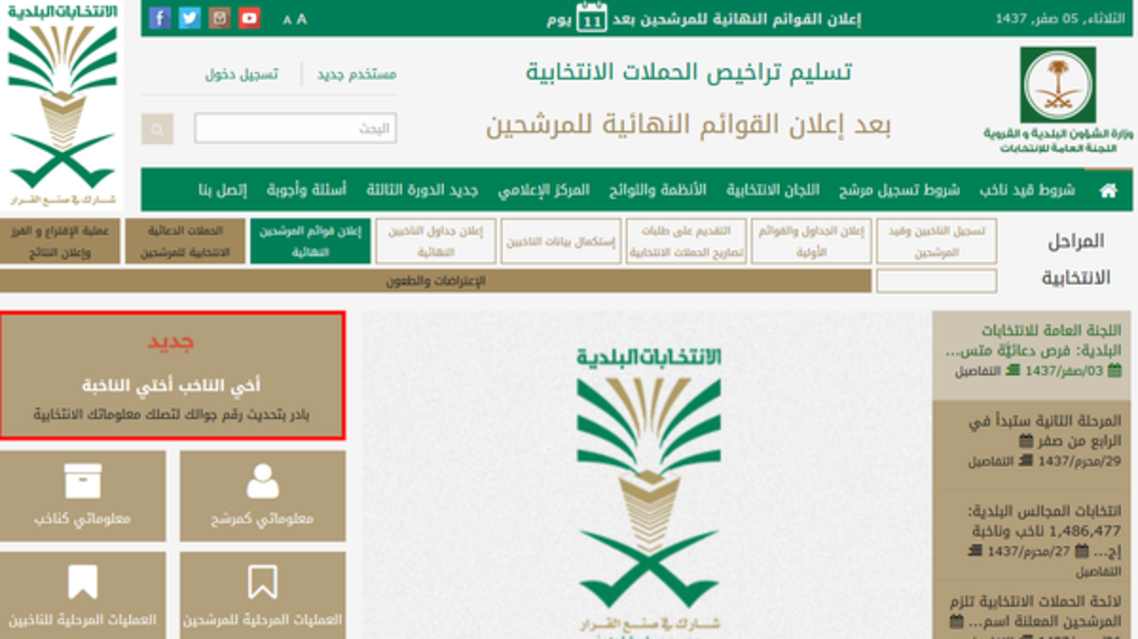 الانتخابات البلدية السعودية