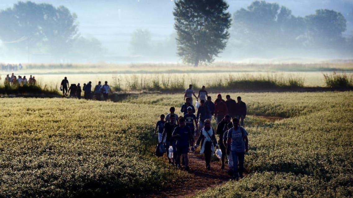 Many of those arriving are unaccompanied boys and young men, which has prompted far-right and conservative politicians to warn that the refugee flow posed a threat to national security | AFP