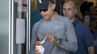 Obama’s daughters join dad on annual ‘shave ice’ outing