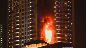 First moments of Dubai New Year’s Eve blaze 
