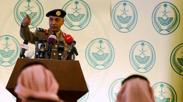 Saudi Arabia's Interior Ministry spokesman Mansour Turki gestures during a news conference in Riyadh March 24, 2013. (Reuters)