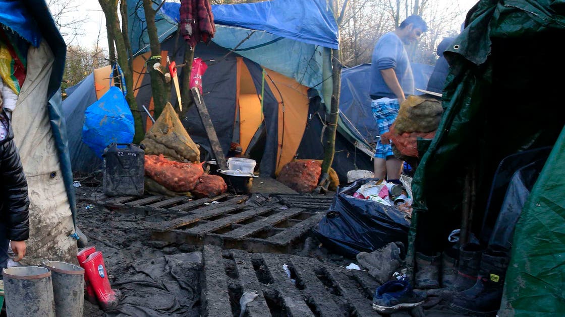 Migrant jungles of France