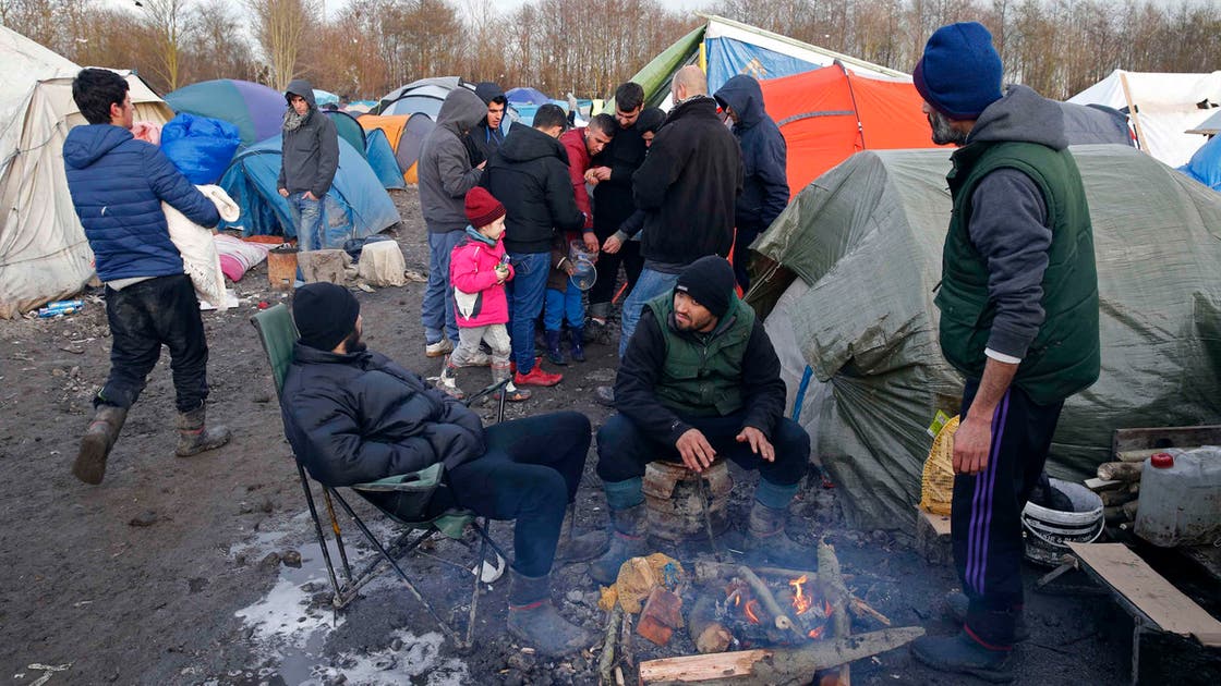 Migrant jungles of France