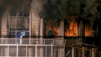 ایران میں سعودی سفارتخانے پر مشتعل ھجوم کا دھاوا