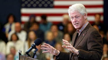 Former President Bill Clinton speaks during a campaign stop for his wife, Democratic presidential candidate Hillary Clinton. (AP)