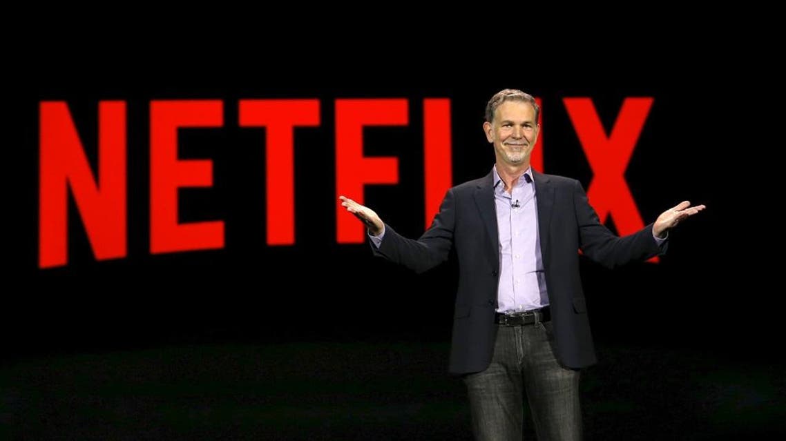 Reed Hastings, co-founder and CEO of Netflix, delivers a keynote address at the 2016 CES trade show in Las Vegas, Nevada January 6, 2016 | Reuters