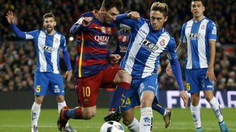 Messi double as Barca beat nine-man Espanyol in Cup