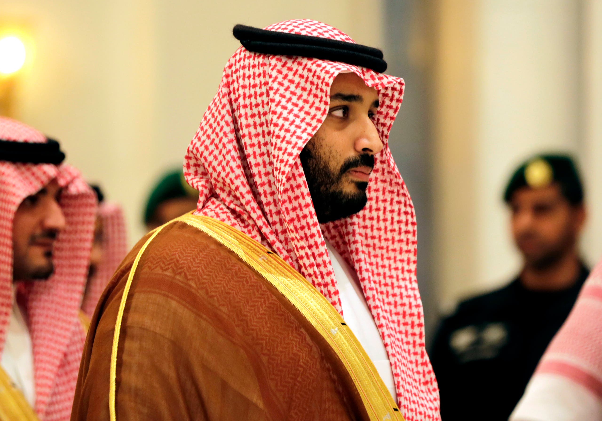 In this Nov. 11, 2015, photo, Saudi Arabian Deputy Crown Prince Mohammed bin Salman attends a summit of Arab and Latin American leaders in Riyadh, Saudi Arabia. AP