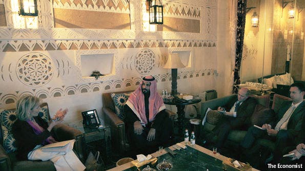 محمد بن سلمان the economist
