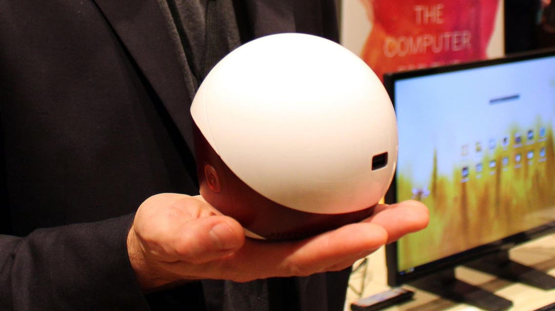The computers, which require keyboards, can be plugged into any television to provide a display. (AFP)