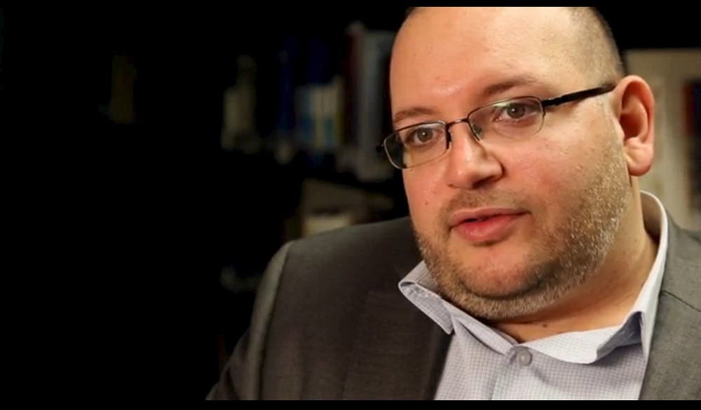 Jason Rezaian, the Washington Post's Tehran correspondent, is pictured at The Washington Post in Washington, DC in a November 6, 2013 handout photo. (Reuters)