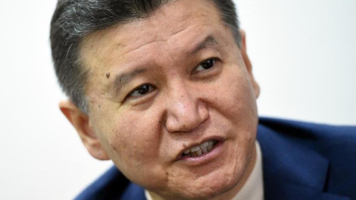   Russian businessman mogul Kirsan Ilyumzhinov said he met Syrian President Bashar al-Assad in 2012 for a three-hour talk, during which Assad recalled his chess-playing days as a medical student in London  (AFP Photo/Vasily Maximov)