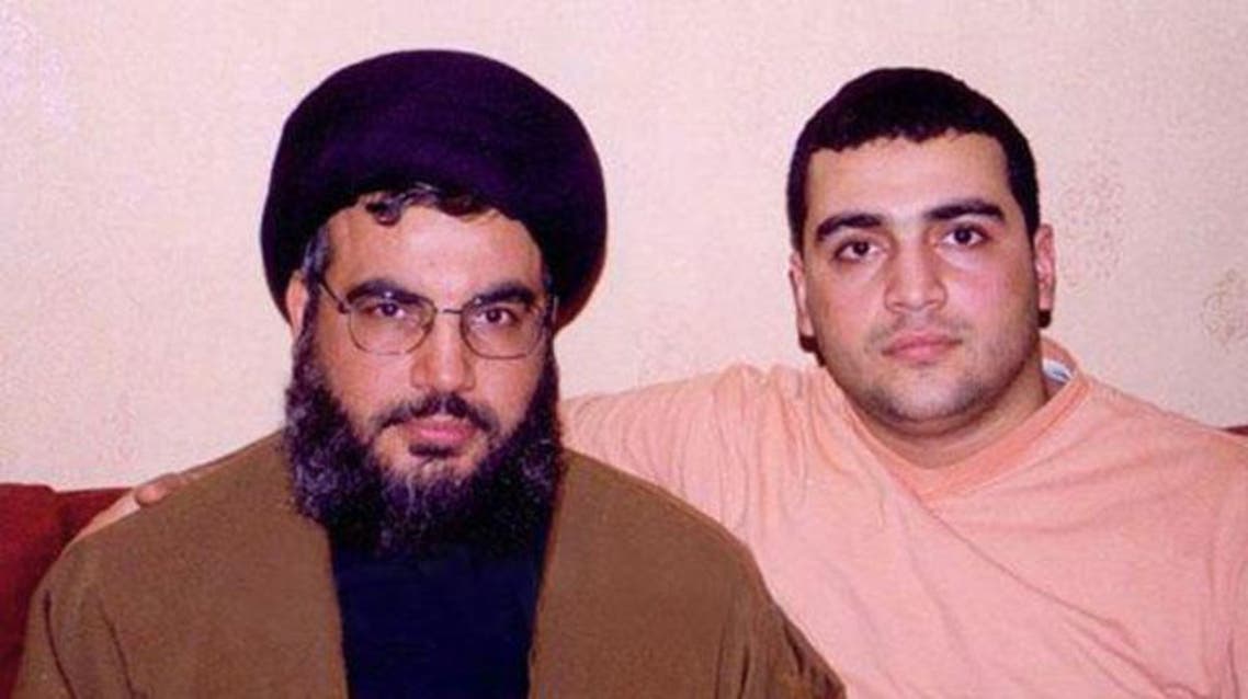 جواد نصر الله ابن الأمين العام للحزب مع والده - أرشيفية