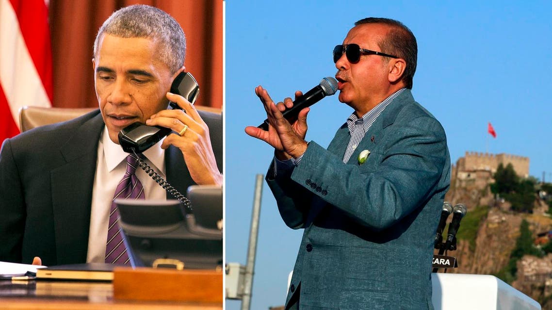 During his phone call to Erdogan, Obama offered his condolences for last week’s bombing in Istanbul. (AP)