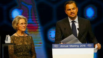 ‘Enough is enough!’ Leonardo DiCaprio rips into Big Oil at Davos