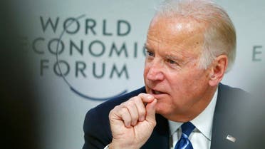 U.S. Vice President Biden addresses the session "Cancer Moonshot: A Call to Action" during the annual meeting 2016 of the WEF in Davos. (Reuters)