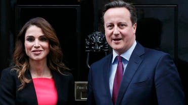 Before arriving at the World Economic Forum in Davos, Cameron said he would, together with Queen Rania of Jordan, discuss with business and political leaders on Friday what steps could be taken to create economic opportunities in Jordan. (Reuters)