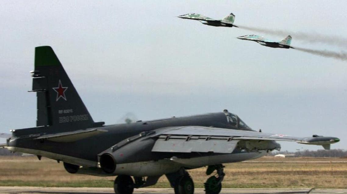 Russia began strikes in support of Syrian President Bashar al-Assad on September 30, over a year after a US-led coalition began strikes in the country against the Islamic State group (AFP)