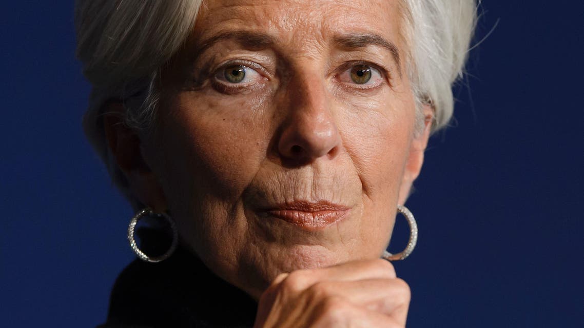 International Monetary Fund (IMF) Managing Director Christine Lagarde looks on during a session at the World Economic Forum (WEF) annual meeting in Davos, on January 20, 2016. AFP