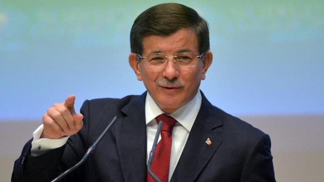 Speaking at the World Economic Forum in Davos, Davutoglu backed that position by the council, saying it alone should decide who represents the Syrian opposition at the Geneva talks (File Photo: AFP)