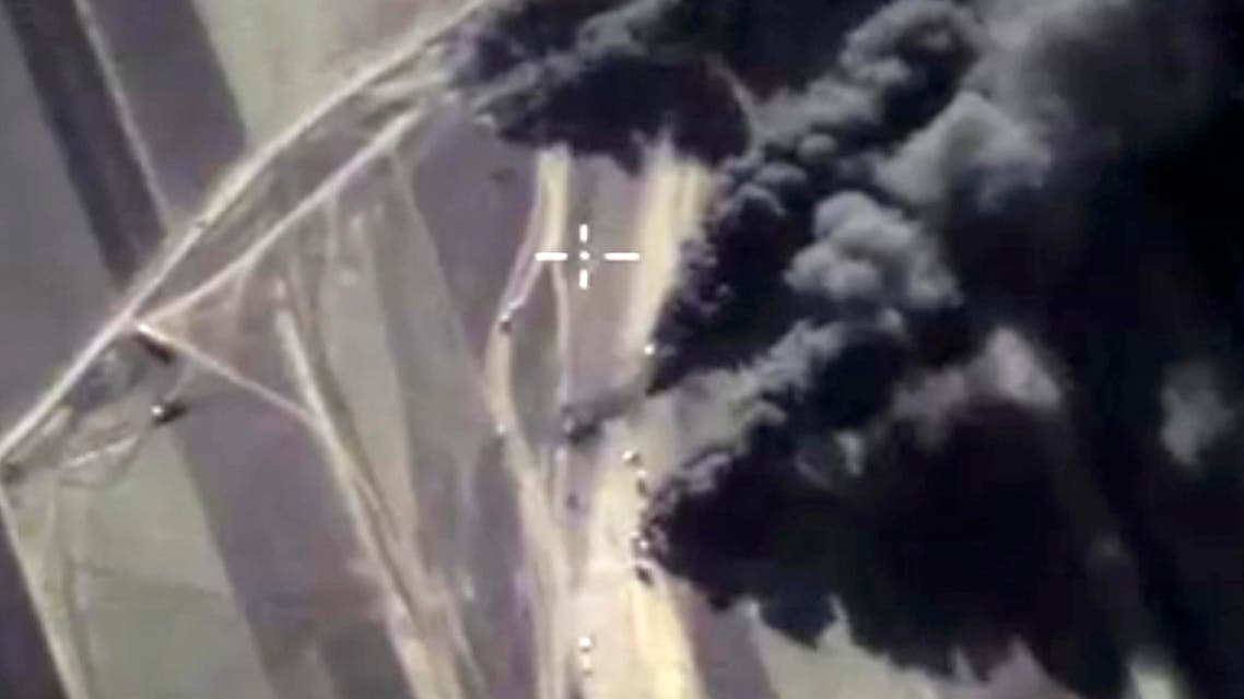 In this photo made from the footage taken from Russian Defense Ministry official web site on Friday, Dec. 25, 2015. (AP)