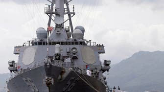 U.S. warship sails by island claimed by China: Pentagon 