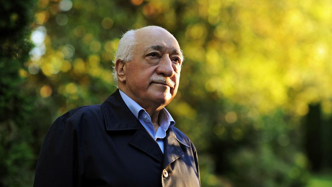 FILE - In this Sept. 24, 2013 file photo, Turkish Islamic preacher Fethullah Gulen is pictured at his residence in Saylorsburg, Pennsylvania, United States. Police conducted raids in a dozen Turkish cities Sunday, detaining at least 24 people — including journalists, TV producers and police — known to be close to a movement led by a U.S.-based moderate Islamic cleric who is a strong critic of President Recep Tayyip Erdogan. It was the latest crackdown on cleric Fethullah Gulen's movement, which the government has accused of orchestrating an alleged plot to try to bring it down. (AP Photo/Selahattin Sevi, File)