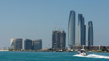 In this photo taken by AP Images for Abu Dhabi Tourism Authority (ADTA), a view of the skyline is seen from the water in Abu Dhabi, United Arab Emirates, Saturday, Nov. 12, 2011. (Nousha Salimi/AP Images for Abu Dhabi Tourism Authority (ADTA))