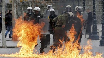Greek police turn to teargas as tempers flare over pensions