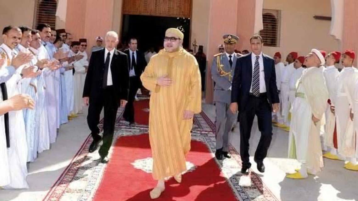 العاهل المغربي محمد السادس في مدينة العيون